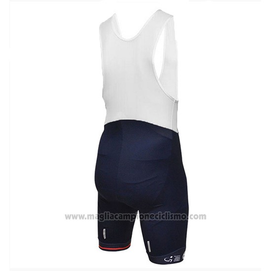 2018 Abbigliamento Ciclismo Tour Down Under Santos Arancione Manica Corta e Salopette